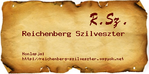 Reichenberg Szilveszter névjegykártya